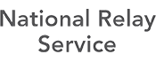 National Relay Service text logo
