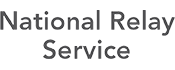 National Relay Service text logo