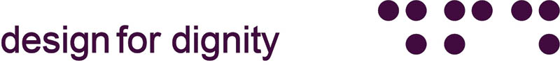 The Design for Dignity logo
